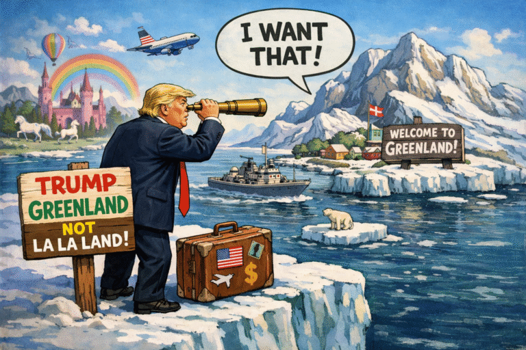 Trump's gaze on Greenland dreamland